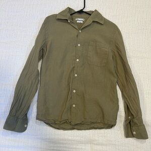 Zara Green Button Up